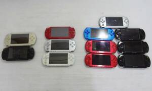 1円スタート A0157 PSP 本体 計12台 大量まとめ売り PSP1000,2000,3000 プレイステーションポータブル