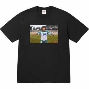 ★新品未開封 24SS Supreme Maradona Tee Black L シュプリーム マラドーナ Tシャツ BOX LOGO パーカー NIKE MM6 マルジェラ