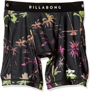 Mサイズ ブラック 新品 BILLABONG ビラボン アンダーショーツ サーフィン スイムウエア 水着用インナー UVカット BA011491 BLK