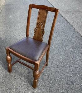 木製　椅子　ビンテージ　アンティーク　古道具　1