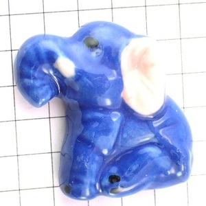 フェブ・青いゾウ象◆フランス限定フェーヴ◆ガレットデロワFEVEフェブ小さな置き物