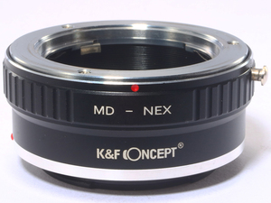 K&F Concept レンズ マウント アダプター kf-md-nex ミノルタ MD マウント レンズ → ソニー Eマウント 変換 Minolta MD - SONY NEX