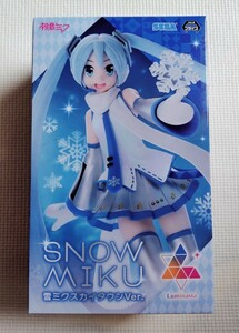 定形外送料510円 初音ミク フィギュア LuminastaSNOW MIKU~雪ミクスカイタウンVer.~