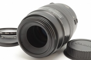 ★美品★キャノン Canon EF 100mm F2.8 MACRO 単焦点 マクロレンズ EFマウント★フィルター★T037