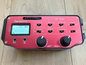 Saramonic サラモニック SR-PAX2 2チャンネルアクティブオーディオミキサー