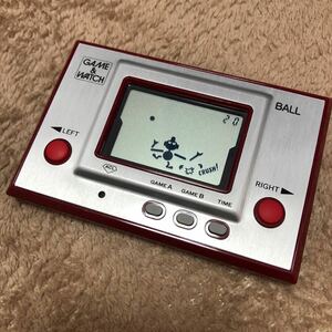 （n93）【動作品】ゲームウォッチ 復刻版 ボール BALL クラブニンテンドー 2009年度 プラチナ会員 特典 Nintendo GAMEWATCH 任天堂 