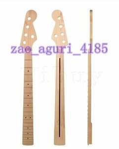 5弦ベース ヒール幅75 エレキベース ジャズベースメイプル指板 5strings プレシジョンベース対応 ネック交換 ネック フェンダーヘッドDJ516