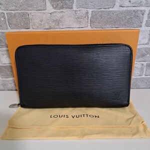 ルイヴィトン エピ　ジッピーオーガナイザー　ノワール　ジッピーウォレット LOUIS VUITTON