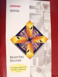 送料最安 230円：CD-ROM　COMPAQ VERITAS BACKUP EXEC SOLUTIONS 5枚組