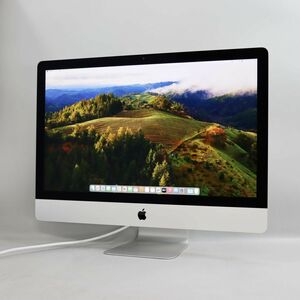 1円スタート Apple iMac (Retina 5K, 27インチ, 2019) (Core i5-8500/メモリ32GB/SSD28GB+HDD1TB(Fusion Drive)/macOS 14)