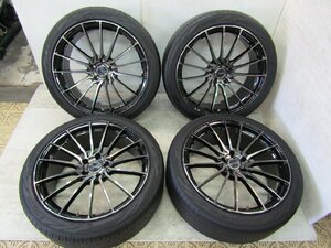 鍛造 レイズ WALTA A&N 20インチｘ8.5J ET:+38 PCD:114.3 5H ヨコハマ ブルーアースRV03 245/40R20 22年 アルファード ヴェルファイア等