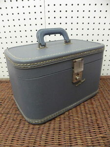 1950s Travel smart トレインケース スーツケース コスメボックス 化粧箱 旅行かばん ビンテージ 50s バニティケース メイクボックス