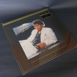 ☆新品未開封☆高音質　限定シリアルナンバー Mobile Fidelity　マイケルジャクソン　スリラー　Michael Jackson Thriller ☆LP レコード