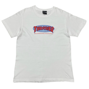 ★THRASHER スラッシャー Tシャツ ホワイト パンク スケーター