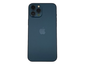 【動作保証】 Apple iPhone 12 Pro Max スマートフォン 128GB 6.7インチ パシフィックブルー docomo 中古 T8696087