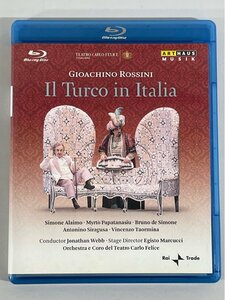 ジョナサン・ウェブ アライモ ロッシーニ 歌劇 イタリアのトルコ人 輸入盤 Blu-ray