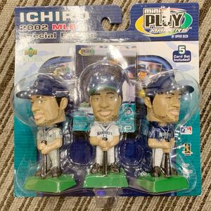 イチロー 2002 MLB Special Edition バブルヘッド カード付き 首振り人形 フィギュア マリナーズ 人形 ボブルヘッド ICHIRO 大リーグ 野球
