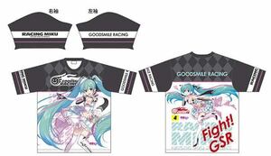 新品未使用■希少品■SUPER GT300 グッドスマイルレーシング2019■レーシングミク■フルグラフィック■メッシュＴシャツ■サイズＬ