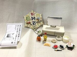 リーメント ぷちサンプル 和雑貨 四 冬 レトロコスメでおめかし 貝紅/椿油/つげ櫛 等 ミニチュア ドールハウス リカちゃん ブライス