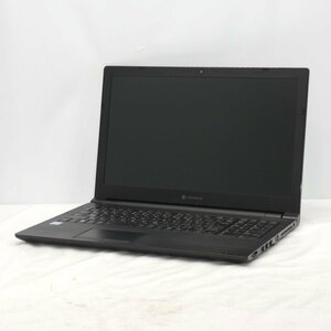 1円～DynaBook B65/EP Core i5-8265U 1.6GHz/8GB/HDD500GB/DVDマルチ/15インチ/OS無/動作未確認【栃木出荷】