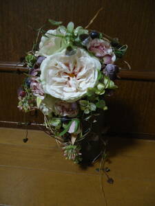 ♪作品整理♪アーティフィシャルフラワー♪造花♪BRIDES ♪AIBA♪ギフトブーケ♪花器付き♪インテリアブーケ♪花束♪完成品♪