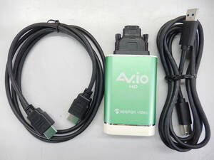 アルゴ epiphan video AV.io HD VGA/DVI/HDMI信号 コンバータ・キャプチャユニット 動作確認済 【1920×1200@60fps ビデオキャプチャー】