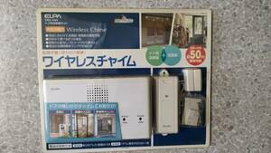 未使用・ELPA ワイヤレスチャイム ドア用送信器セット EWS-1002