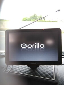 中古 パナソニック ゴリラ ポータブルナビ Panasonic Gorilla CN-G710D ワンセグ パーキングキャンセル付き