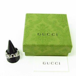 GUCCI グッチ タイガーヘッド リング 指輪 シルバー sv925 ▼SB5148