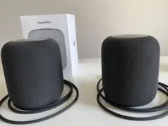 APPLE HomePod/スペースグレイ2個セット