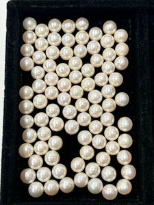 アコヤ真珠 本真珠 8.5mm 総重量73.0g 裸石 ルース 上質パール
