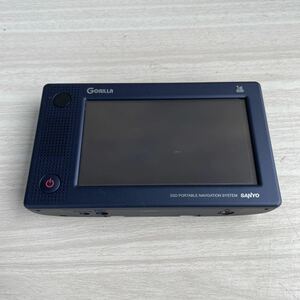 動作未確認 SANYO Gorilla ポータブルナビゲーション NV-SD201DT 08年製 ワンセグ