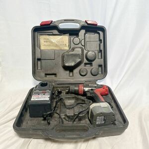 リョービ　インパクトドライバー　BID-1225K　RYOBI　充電器付き　インパクト　電動工具 ケース付 動作品