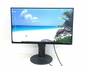 美品EIZO 27型 液晶モニタ- FlexScan EV2750 WQHD 2560x1440 （使用時間8491H）2017年製 （管：2A-M）