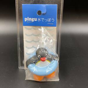 【未開封】pingu ピングー 水でっぽう 非売品 ソフビ 人形 当時物 レトロ ミスド フィギュア 企業物