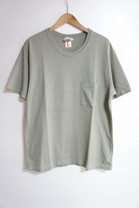 定番 BRU NA BOINNE ブルーナボイン フェリシン ポケットTシャツ 半袖 カットソー 緑 カーキ 8998P サイズL 514L