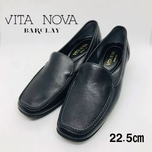 【美品】VITA NOVA バークレー　国産　本革　定番　ローファー 22.5