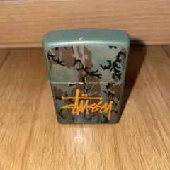 STUSSY　ステューシー　迷彩柄ジッポ