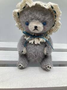 テディベア　ハンドメイド　作家　オリジナル　はっさくBEAR ぬいぐるみ　くまさん