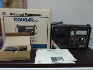 美品 ジャンク 箱付 National Panasonic クーガ101 COUGAR101 RF-1010