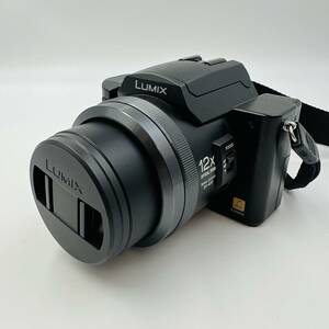【520】パナソニック Panasonic LUMIX DMC-FZ10 通電確認済 美品 バッテリー付 充電器付 説明書付属 カメラ digital 1:2.8/6-72 ブラック