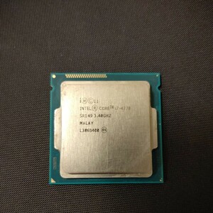 【中古品】Intel Core i7-4770(3.4GHz/TB:3.9GHz) Bulk LGA1150/4C/8T/L3 8M/HD4600/TDP84W -41