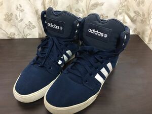 #26.5 adidas NEO メンズ　アディダス ミッドカット　スニーカー