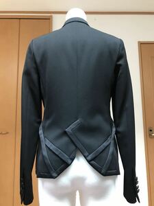 80万円程Dior Homme(ディオールオム)黒スパイダーテイラージャケット38美品haute couture/italy/spider jacket/unisexユニセックス
