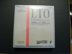 富士通LTOテープ LTO Ultrium1 100GB/200GB 　未開封新品　送料無料（匿名配送）