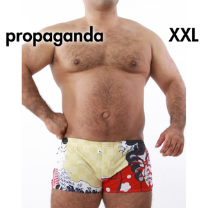 【廃盤品！レア！】propaganda プロパガンダ ショート トランクス XXL / EGDE GMW goodmenwear GX3 PPG TOOT