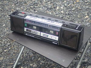 『ナショナル FM／AMラジオ付ダブルカセットレコーダー RX-FW50』日本製 ラジカセ ワイドFM対応