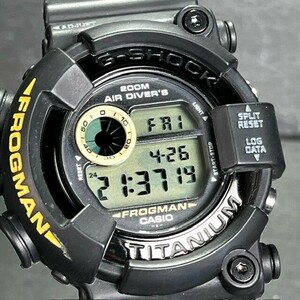 CASIO G-SHOCK カシオ ジーショック FROGMAN フロッグマン DW-8200BM-1T 腕時計 クォーツ アナログ デジタル 200M防水 チタン ブラック