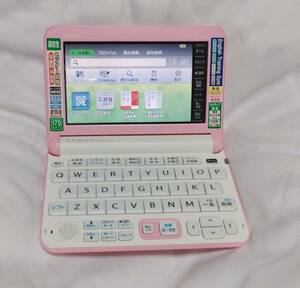 美品 CASIO 電子辞書 EX-word XD-Y4800　ピンク