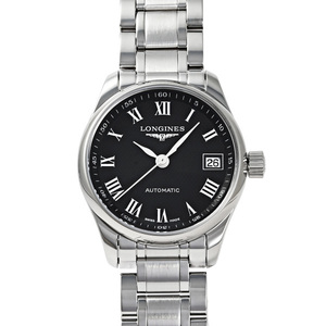 ロンジン LONGINES マスター コレクション L2.128.4.51.6 ブラック文字盤 新品 腕時計 レディース